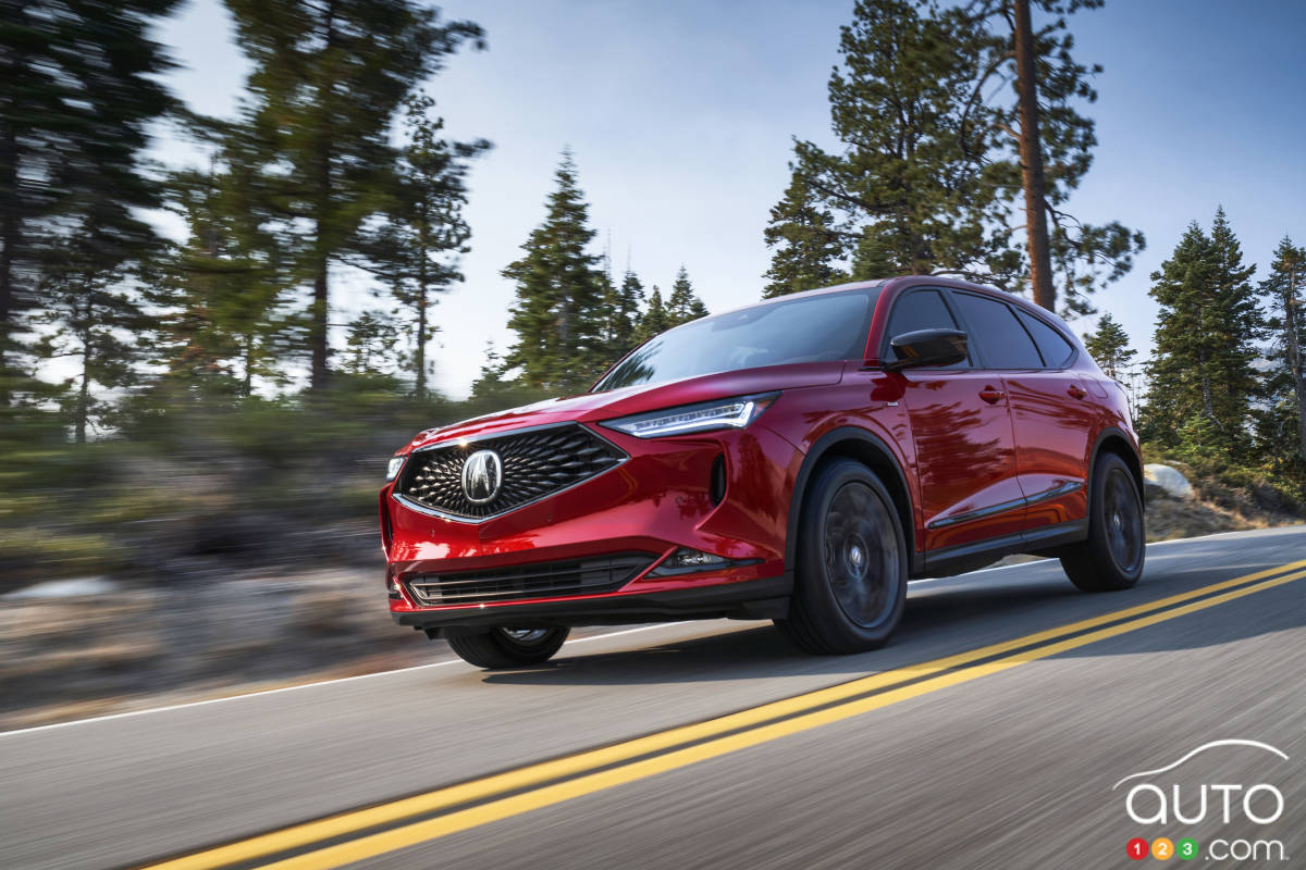 Acura Presents a Revamped 2022 MDX